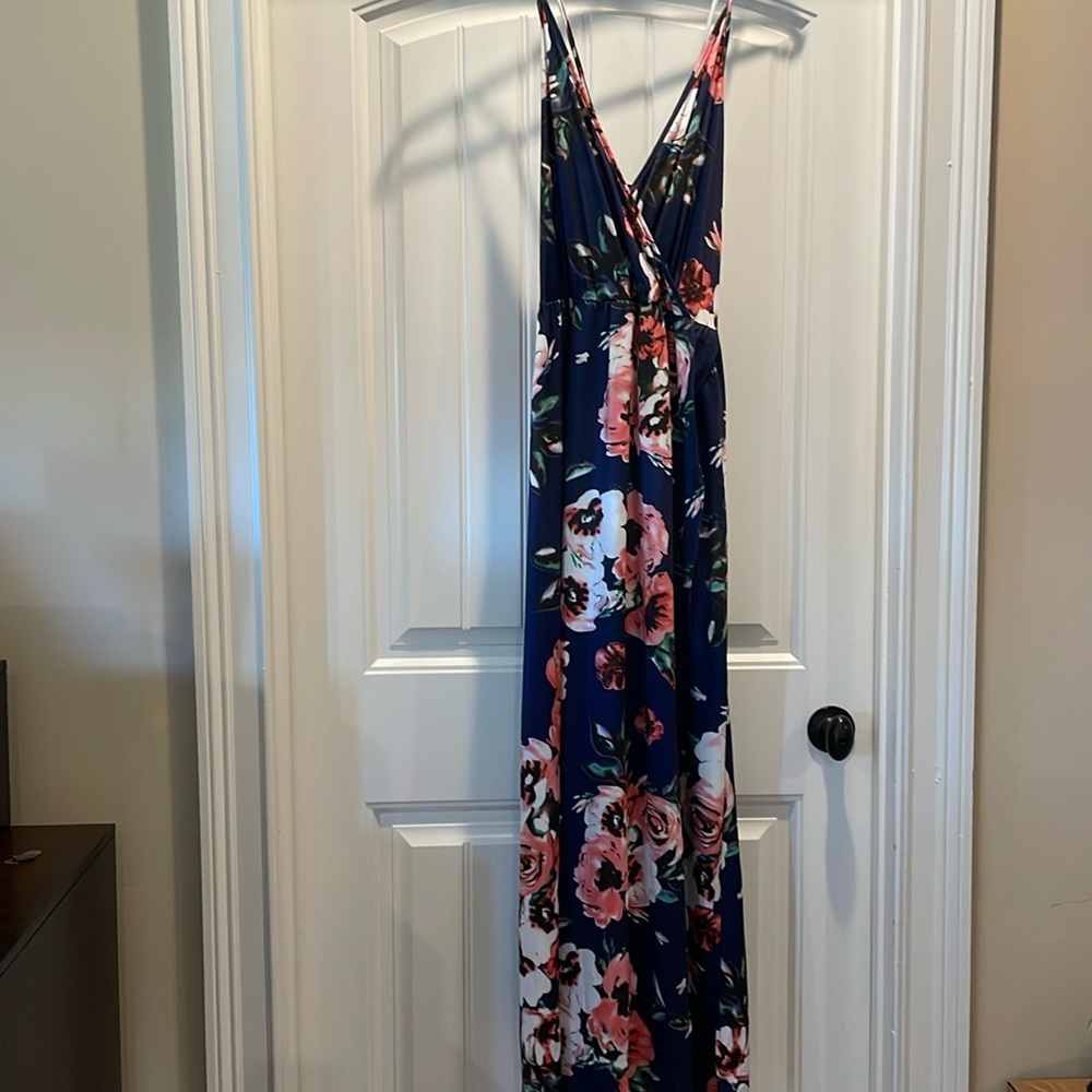 Floral maxi dress